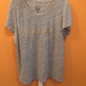 Linen T-shirt from J Crew
